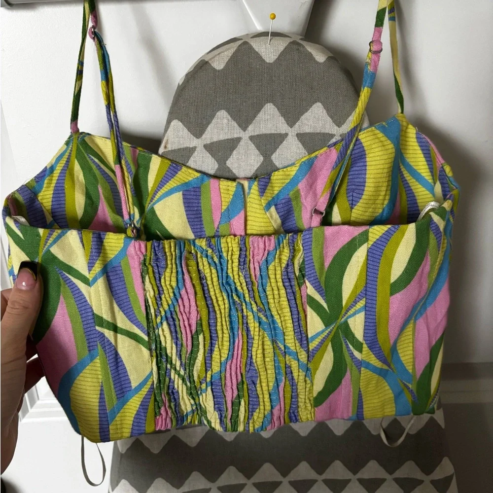 Zara Multicolor Patterned top - Picture 4 of 4